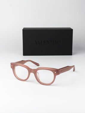 Valentino Women Eyeglasses Pink Square V-ESSENTIAL-V VLX-163 C
